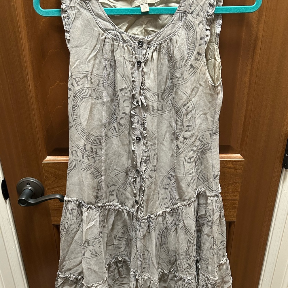 Burberry Tan Mini Dress